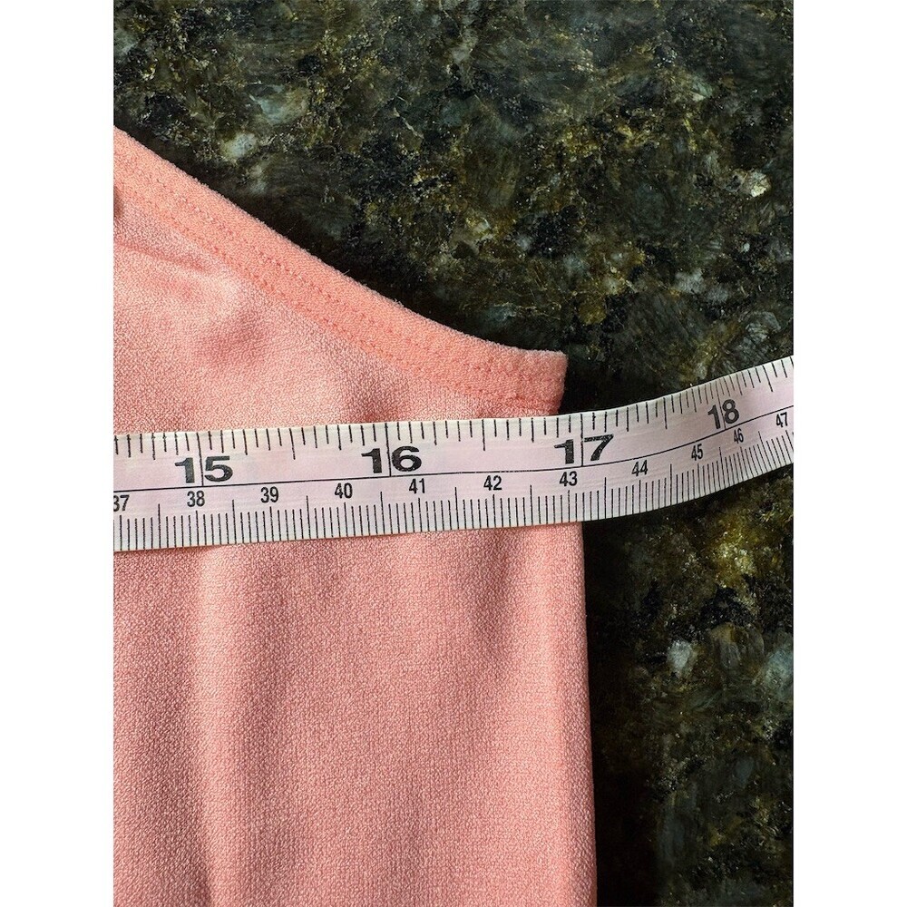 Cato Camisole Tank Top Womens XL Pink Spaghetti Strap Scoop Neck Stretch - Picture 10 of 11